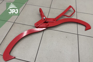 Flat self-grabbing timber tongs JPJ3 - small